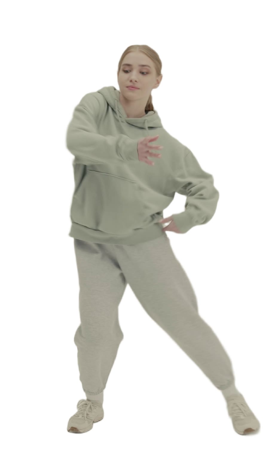 The real frame from the clip